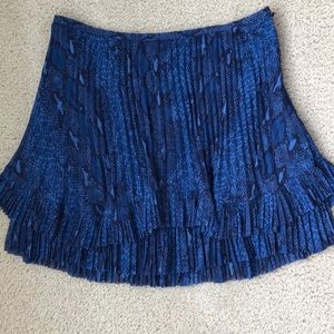 Banana Republic Snake Print Mini Skirt